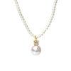 Wholesale Collarbone Necklace Stainless Steel Shell Beads Geometric Elegant Electroplating Women's Accessories