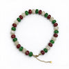 Wholesale Colorful Acrylic Beaded Necklace With Stainless Steel Geometric Pendant Handmade Ushape Festival Jewelry For Men