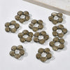 Wholesale Coloured Glaze Handmade Flower Beaded Jewelry With Baking Paint Design Necklace Bracelet Earrings