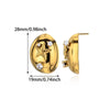 Wholesale Conch Shell And Starfish Earrings Stainless Steel Copper Gold Geometric Electroplated Unisex