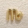 Wholesale Constellation Copper Gold Plated Fashion Necklace Pendant Diy Accessories