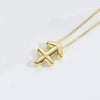 Wholesale Constellation Copper O Chain Necklace For Women Electroplated Creative Design