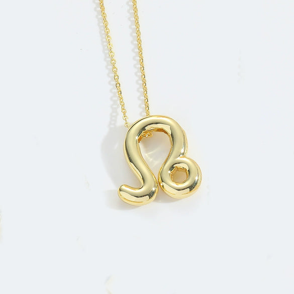 Wholesale Constellation Copper O Chain Necklace For Women Electroplated Creative Design