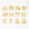 Wholesale Constellation Fashion Pendant Necklace Brass Copper Bead Chain Electroplating For Women