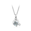 Wholesale Constellation Pendant Necklace 925 Sterling Silver With Star Pattern And Diamond Treatment For Women