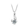 Wholesale Constellation Pendant Necklace 925 Sterling Silver With Star Pattern And Diamond Treatment For Women