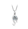 Wholesale Constellation Pendant Necklace 925 Sterling Silver With Star Pattern And Diamond Treatment For Women