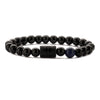 Wholesale Constellation Style Handmade Agate And Tiger Eye Stone Stretch Bracelet For Men And Women