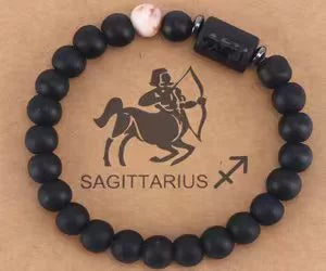 Wholesale Constellation Style Handmade Agate And Tiger Eye Stone Stretch Bracelet For Men And Women