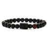 Wholesale Constellation Style Handmade Agate And Tiger Eye Stone Stretch Bracelet For Men And Women