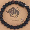 Wholesale Constellation Style Handmade Agate And Tiger Eye Stone Stretch Bracelet For Men And Women