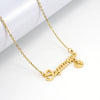 Wholesale Constellation 316L Stainless Steel Necklace With Vacuum Plating For Female