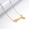Wholesale Constellation 316L Stainless Steel Necklace With Vacuum Plating For Female