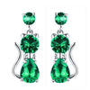 Wholesale Copper Animal Shaped Electroplated Lovely Style Women's Earrings