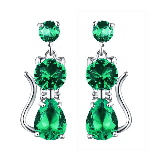 Wholesale Copper Animal Shaped Electroplated Lovely Style Women's Earrings