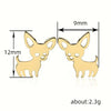 Wholesale Copper Animal Shaped Inlaid Zircon Women's Earrings