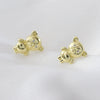Wholesale Copper Animal Zodiac Earrings Electroplated For Women Lovely Style
