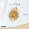 Wholesale Copper Animal Zodiac Style Butterfly Opening And Closing Necklace Pendant Electroplated Accessories Decorative Earrings Pendant