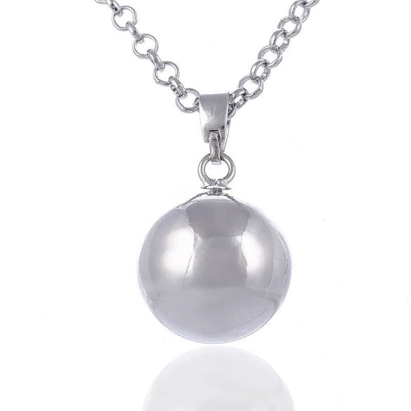 Wholesale Copper Bead Necklace Retro Geometric Style With Electroplating Treatment For Pregnant Women