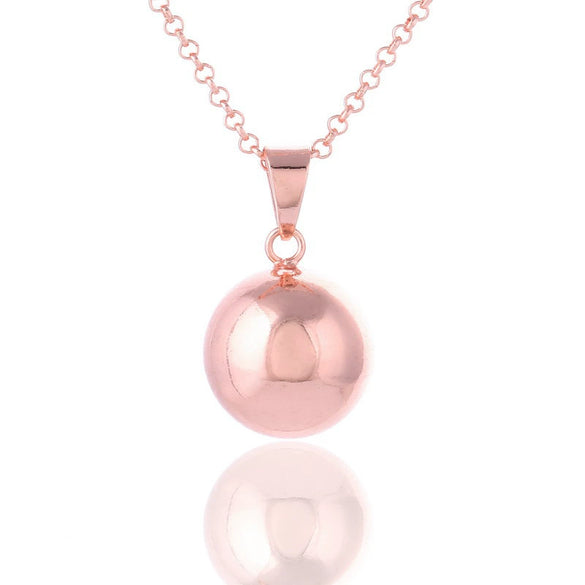 Wholesale Copper Bead Necklace Retro Geometric Style With Electroplating Treatment For Pregnant Women