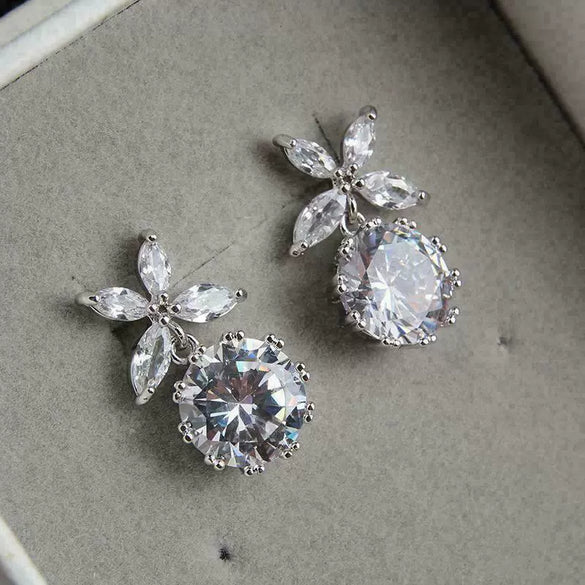 Wholesale Copper Bow Earrings For Women