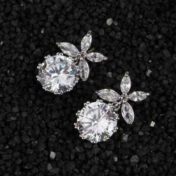 Wholesale Copper Bow Earrings For Women