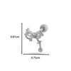 Wholesale Copper Bow Fashion Women's Cartilage Puncture Ear Bone Nail