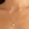 Wholesale Copper Bow Shaped Love Lock Necklace With Real Gold Plated Electroplating And Bamboo Chain