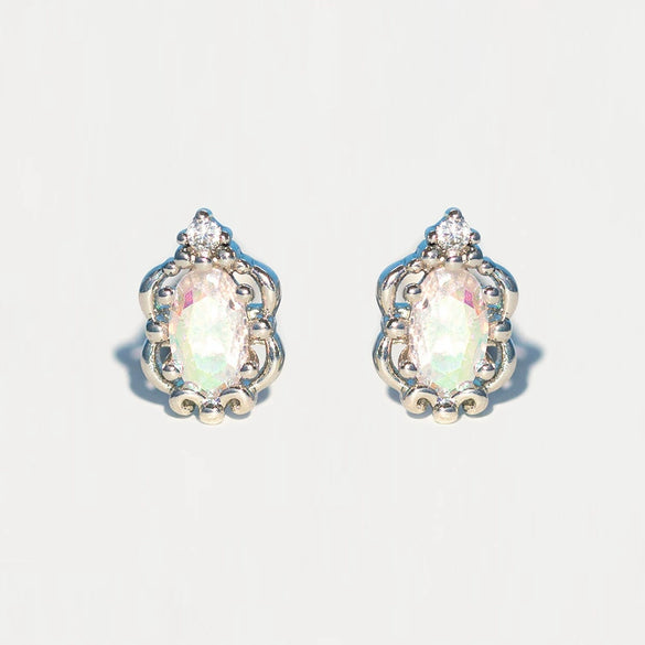 Wholesale Copper Cartoon Characters Zircon Inlaid Fantasy Fairy Tale Character Earrings Set Jewelry