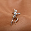 Wholesale Copper Cartoon Humanoid Ear Clip Electroplated Unisex Ear Accessories Without Ear Holes