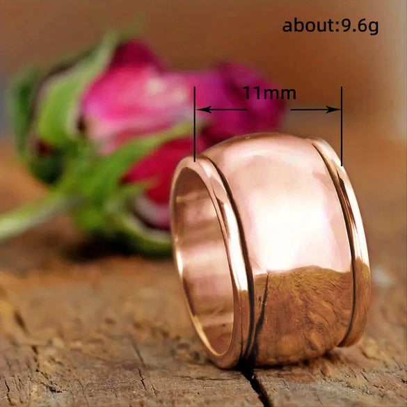 Wholesale Copper Couple Rings Antique Style Electroplated