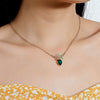Wholesale Copper Crown Shaped Diamond Set Necklace
