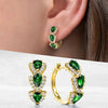 Wholesale Copper Drop Shape Geometric Earrings For Women Retro Style Accessories