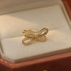 Wholesale Copper Ear Clip Earrings With Butterfly And Bow Design Cute Style Electroplating Treatment For Women