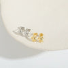 Wholesale Copper Earrings Retro Style Glossy Polished Starfish Shape Turtle Design For Women