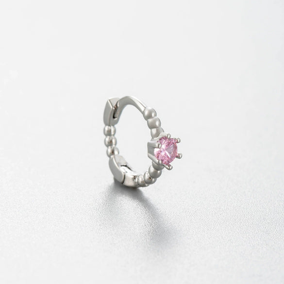 Wholesale Copper Earrings With Inlaid Zircon And Cute Girl Bow Ear Buckle Lovely Style