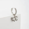 Wholesale Copper Earrings With Inlaid Zircon And Cute Girl Bow Ear Buckle Lovely Style