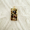 Wholesale Copper Electroplated Inlaid Zircon Pendant Accessories For Women Necklace Bracelet