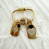 Wholesale Copper Electroplated Inlaid Zircon Pendant Accessories For Women Necklace Bracelet
