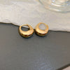 Wholesale Copper Electroplated Letter Geometric Women's Highend Earrings