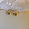 Wholesale Copper Electroplated Letter Geometric Women's Highend Earrings