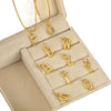 Wholesale Copper Electroplated Letters Pendant Necklace For Female