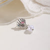 Wholesale Copper Electroplated Star Pattern Starfish Shell Ear Stud For Women