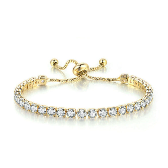 Wholesale Copper Encrusted Diamond Bracelet Cold Style Multi Row Full Diamond Micro Encrusted Zircon Geometric Bracelet For Women
