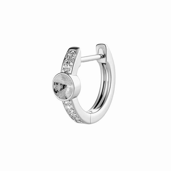 Wholesale Copper Fashion Minimalist Inlaid Zircon Earring Accessories With Drilling Position Empty Holder And Straight Needle Ear Buckle