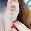 Wholesale Copper Fivepointed Star Earrings For Women