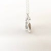 Wholesale Copper Geometric Dance Shoes Necklace With Ballet Girl Pendant Electroplated Regular Chain For Women