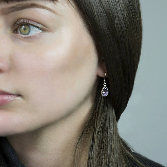 Wholesale Copper Geometric Drop Earrings For Women Simple And Natural Style