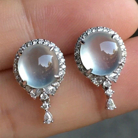 Wholesale Copper Geometric Drop Earrings With Electroplating Treatment