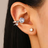 Wholesale Copper Geometric Ear Clip Earrings For Women With Electroplating
